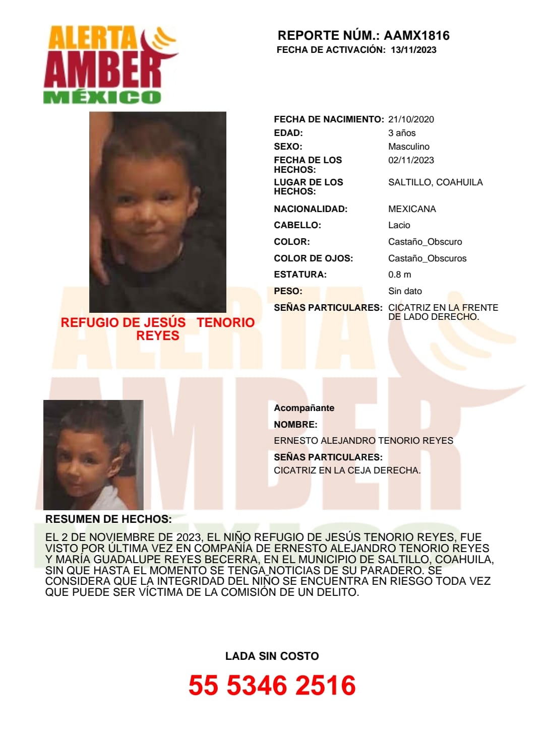 REFUGIO DE JESÚS TENORIO REYES