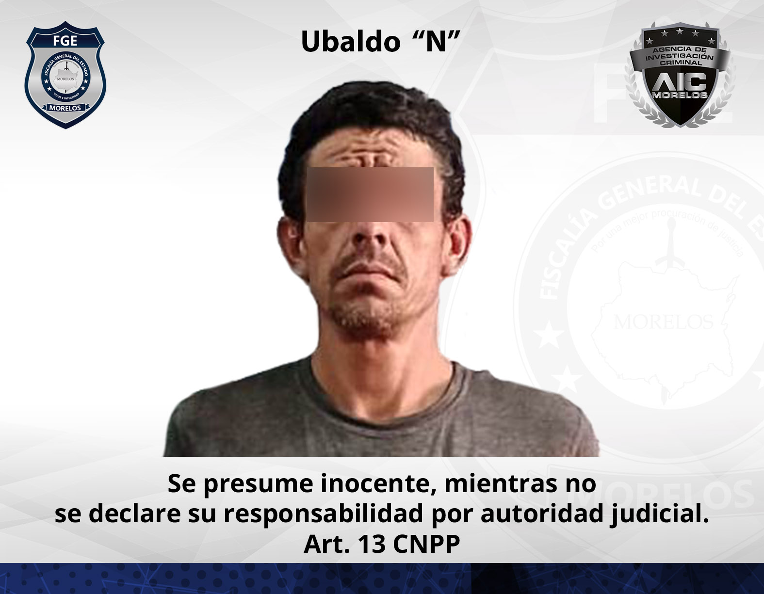 Hombre detenido en el municipio de Zacatepec por llevar múltiples dosis de metanfetamina y una navaja