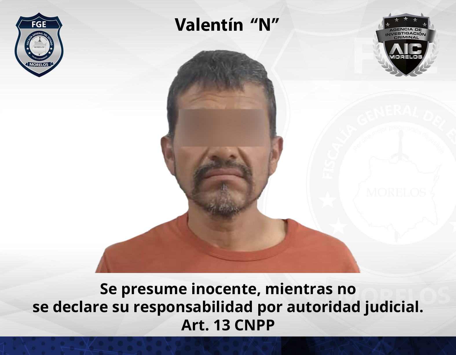 Agentes de investigación aseguran a hombre con droga en el municipio de Puente de Ixtla