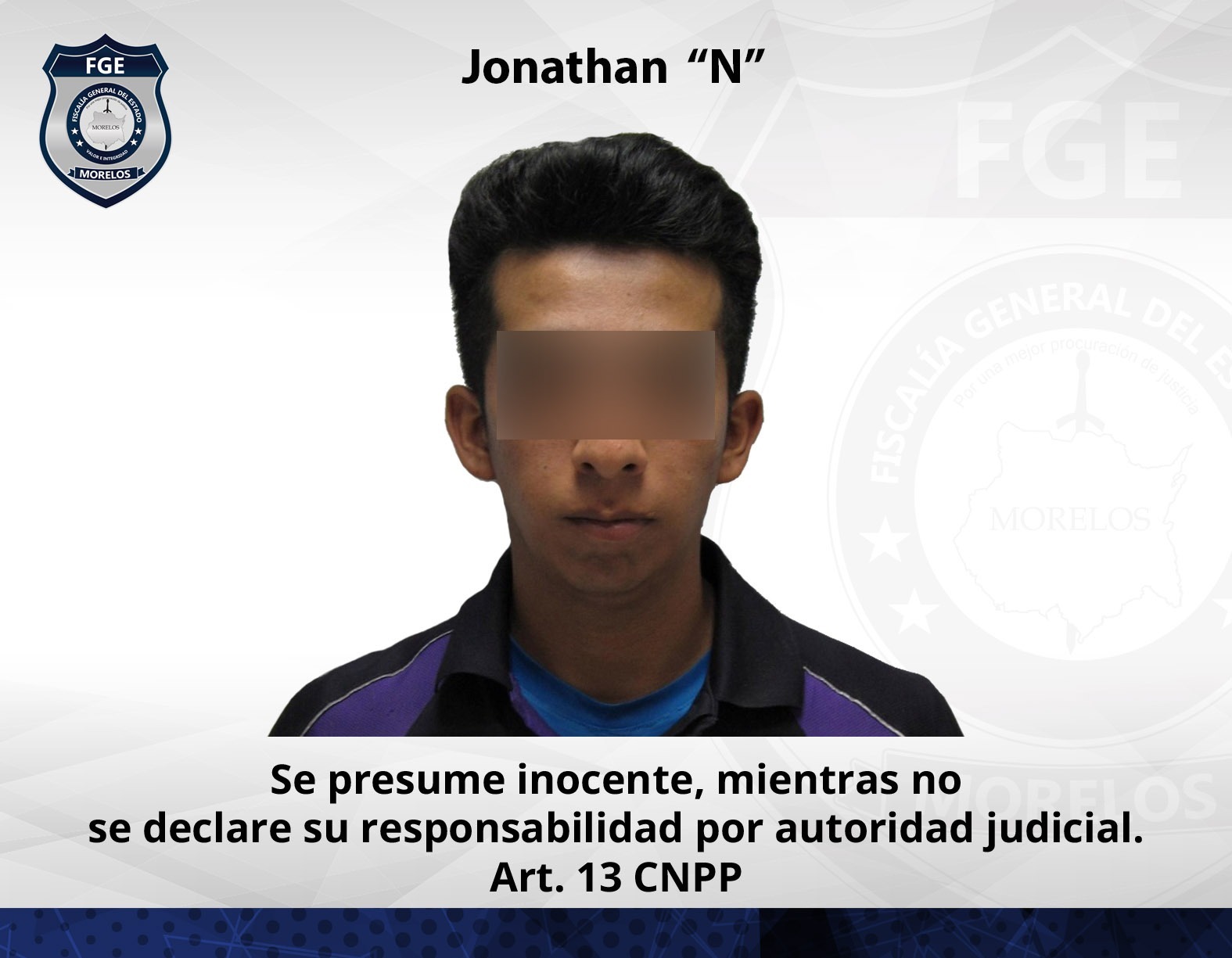 Vinculado por secuestro exprés, robo de vehículo y robo en el municipio de Jiutepec