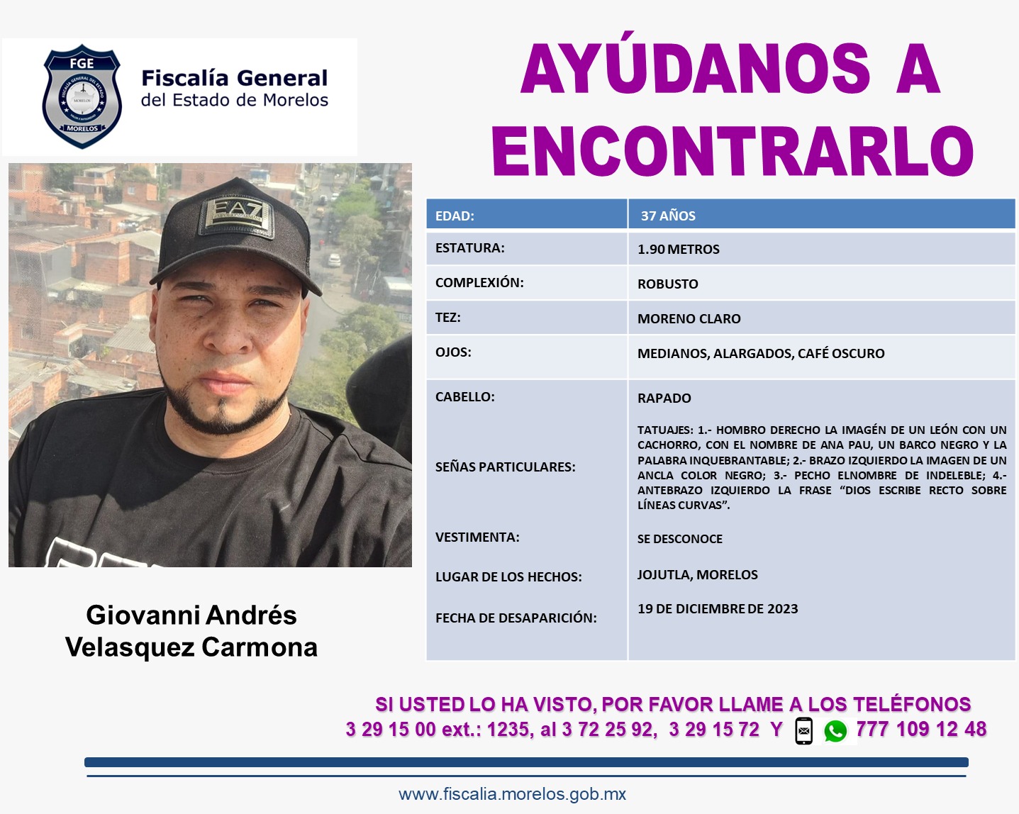 GIOVANNI ANDRES VELASQUEZ CARMONA