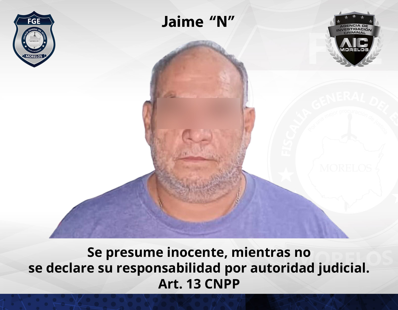 Detiene AIC a presunto participante en homicidio de empresario conocido como “Bildmart” en Cuautla