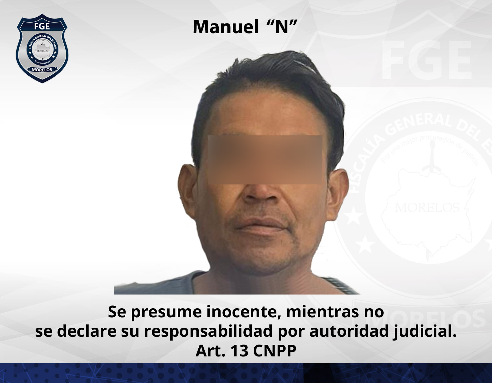 Masculino vinculado por delitos contra la salud Cuautla