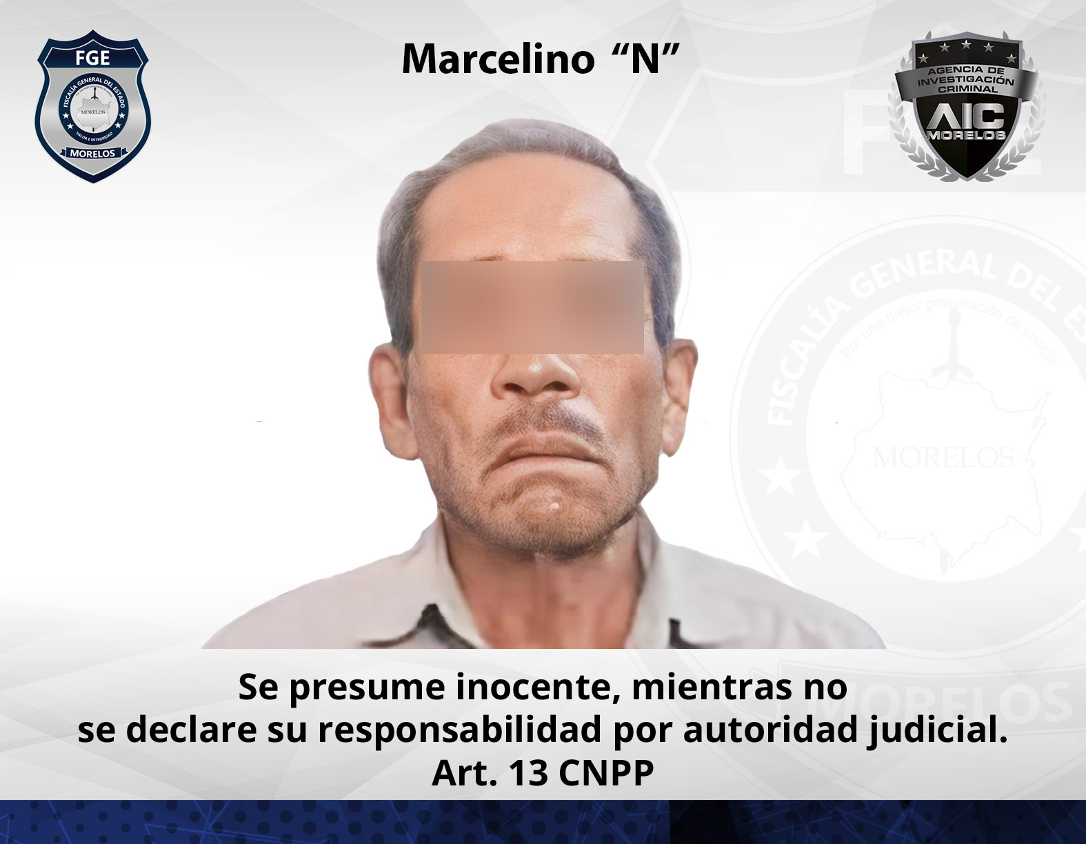 AIC de Feminicidios realiza detención de masculino