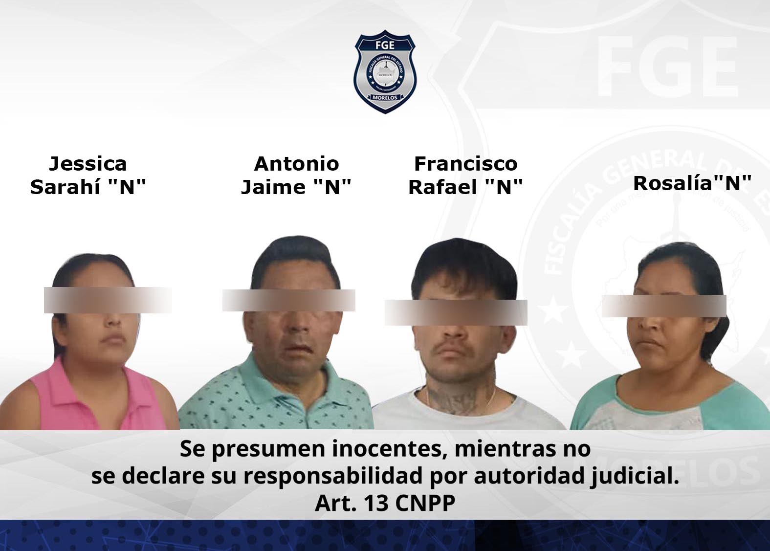 Fiscalía Metropolitana obtiene prisión preventiva contra cuatro personas por robo en gasolinera en Cuernavaca