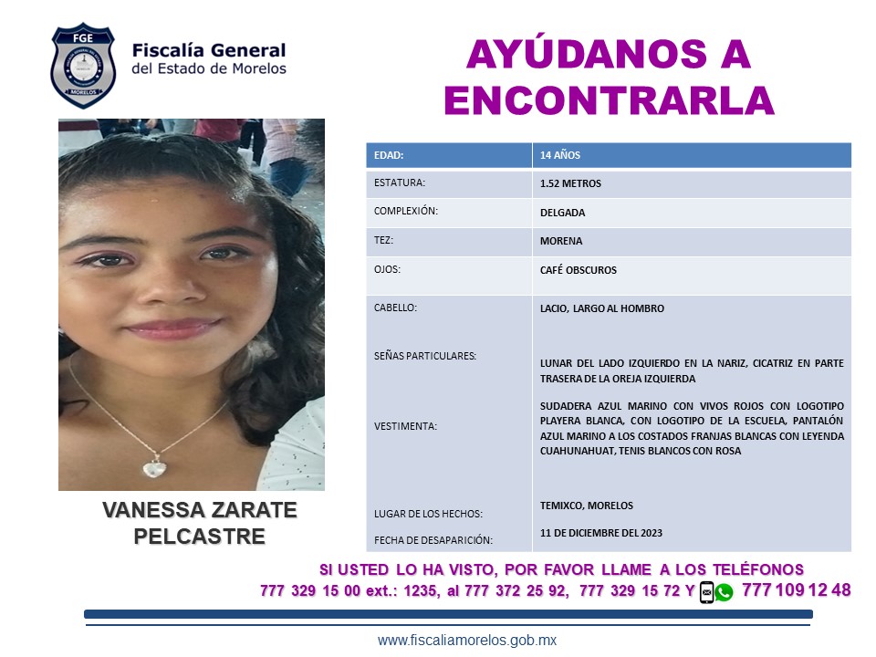 VANESSA ZARATE PELCASTRE