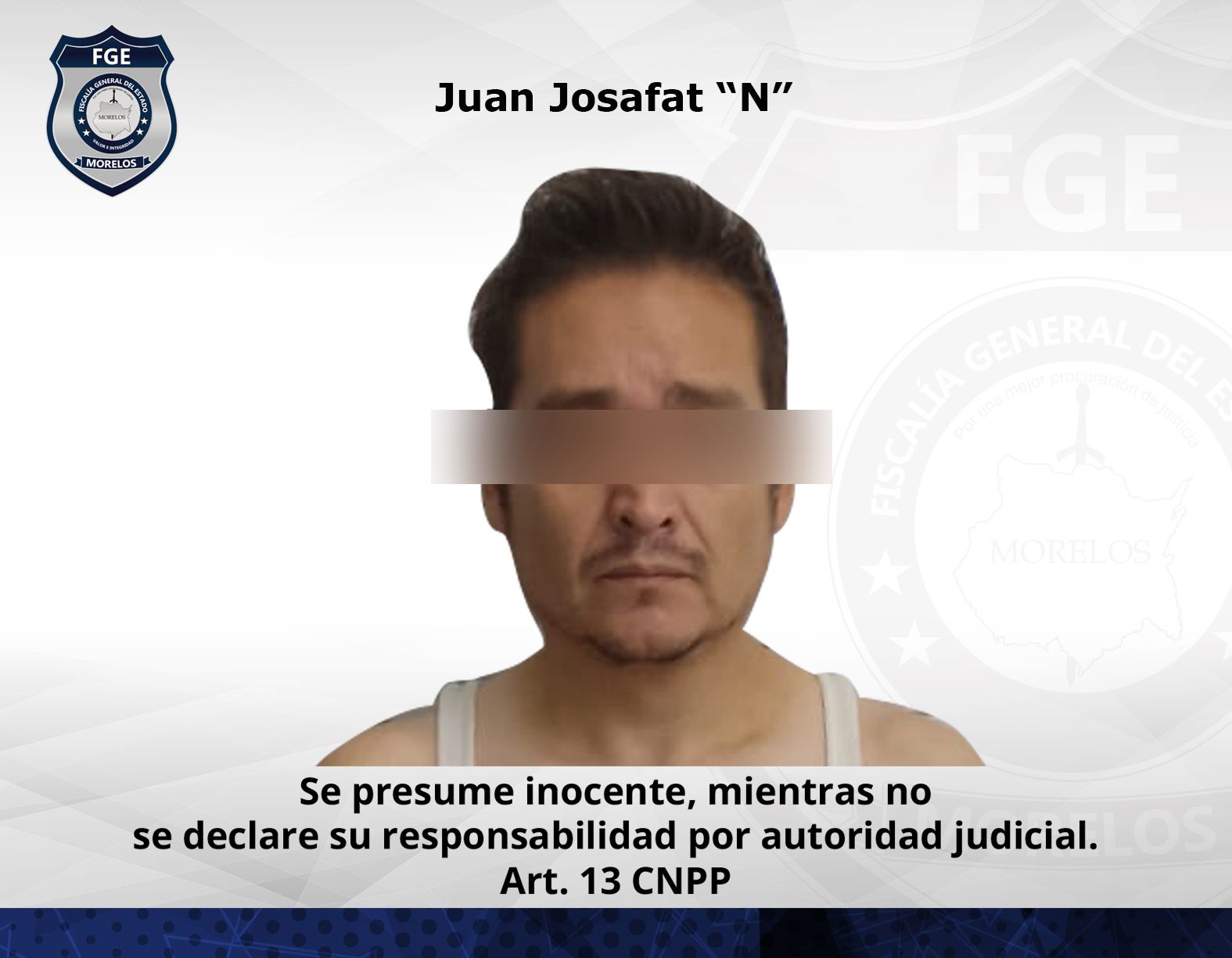 Masculino vinculado por tentativa de feminicidio en Yautepec