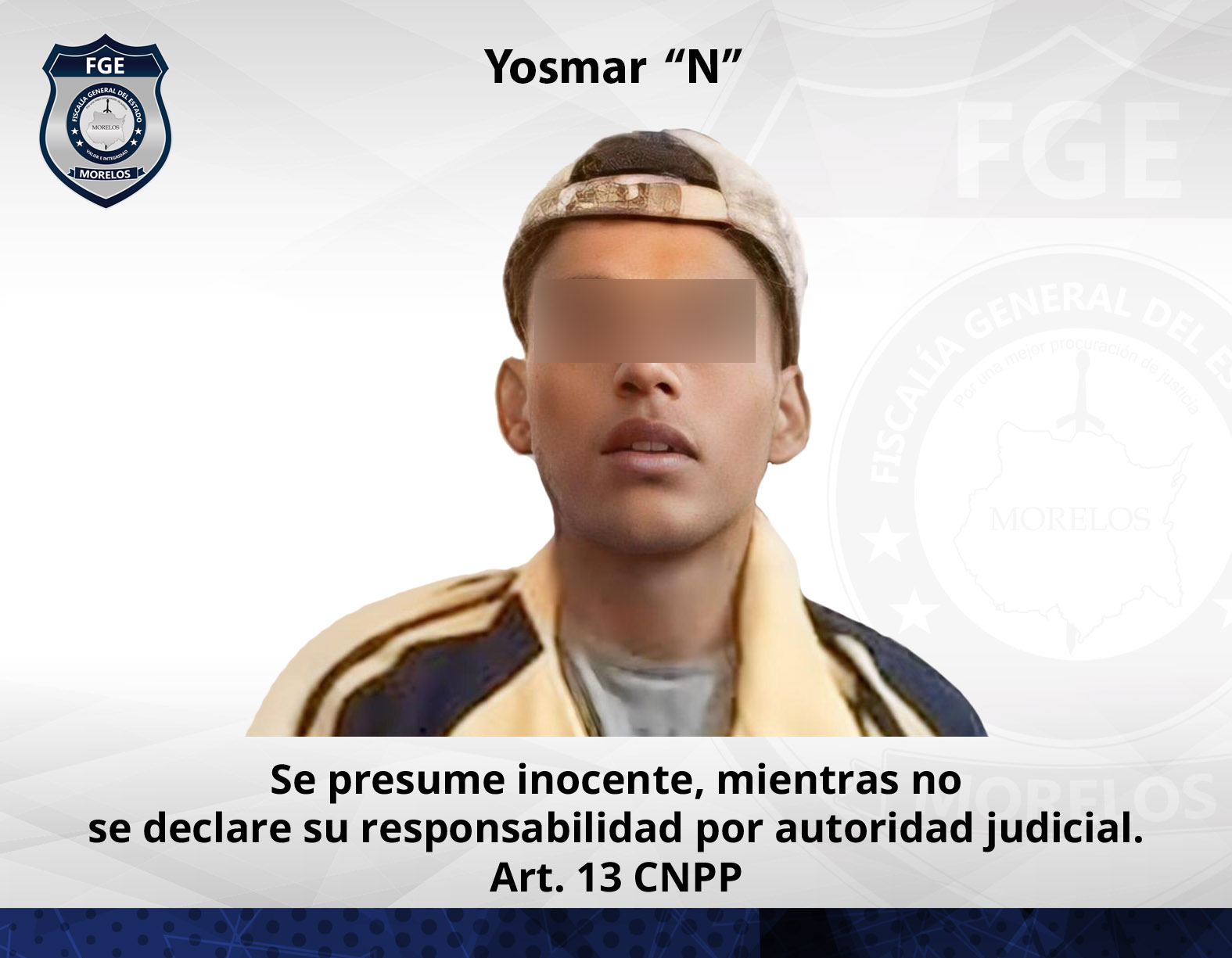 Masculino vinculado por robo en minisúper