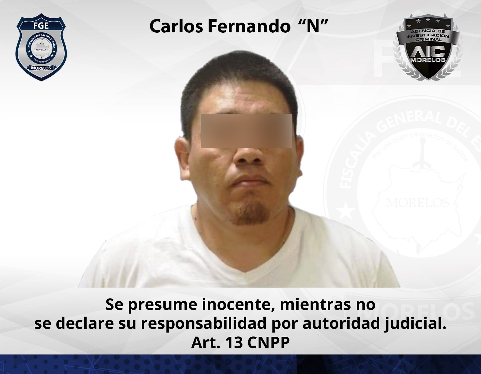 Prisión preventiva por homicidio en Temixco