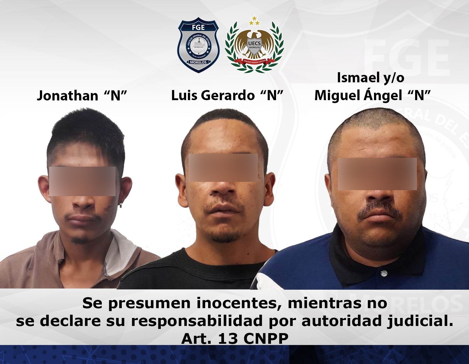 Desarticula FIDAI célula delictiva dedicada a la extorsión