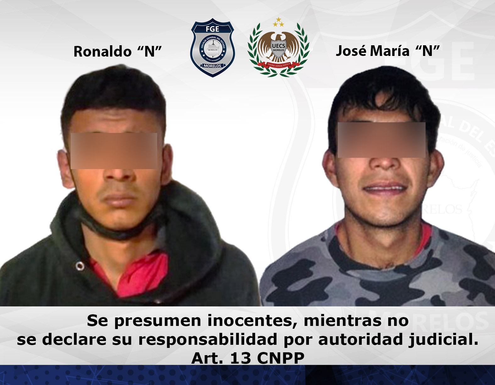 A prisión dos generadores de violencia de Yecapixtla