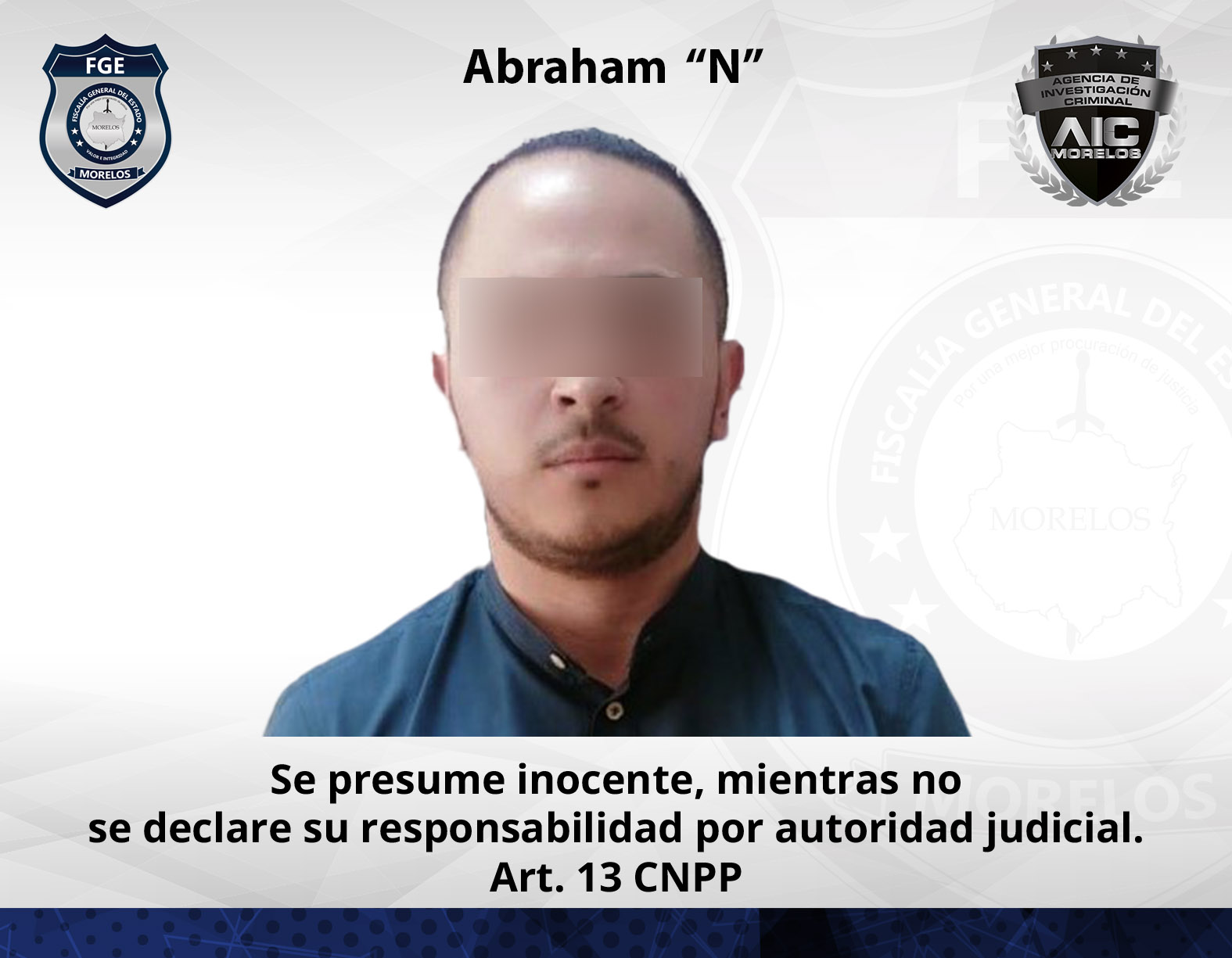 AIC realiza aprehensión de presunto feminicida buscado en el Estado de México