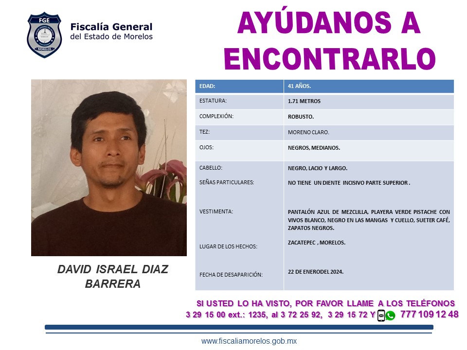 DAVID ISRAEL DIAZ BARRERA