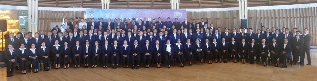 Encabeza Fiscal General la graduación de la 1ª Generación de Agentes de Investigación Criminal