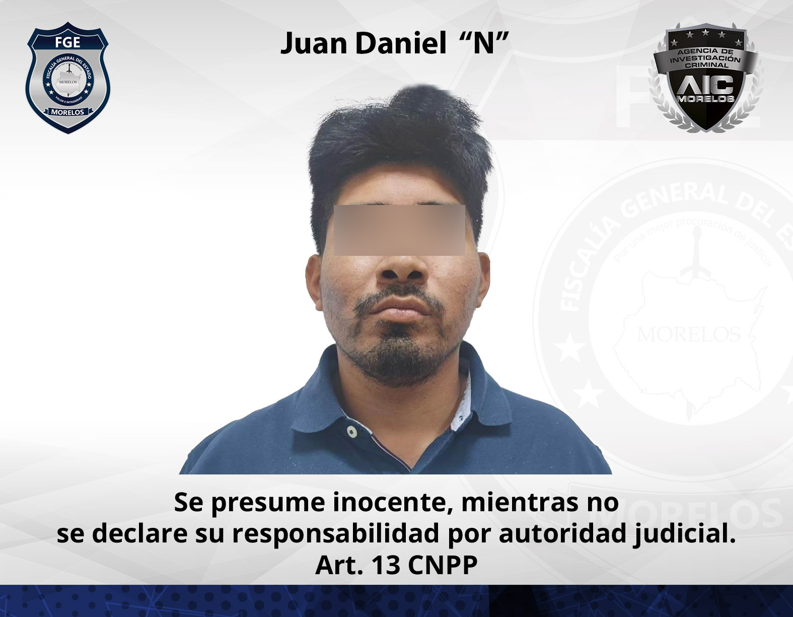 AIC realiza detención de presunto homicida en Cuernavaca