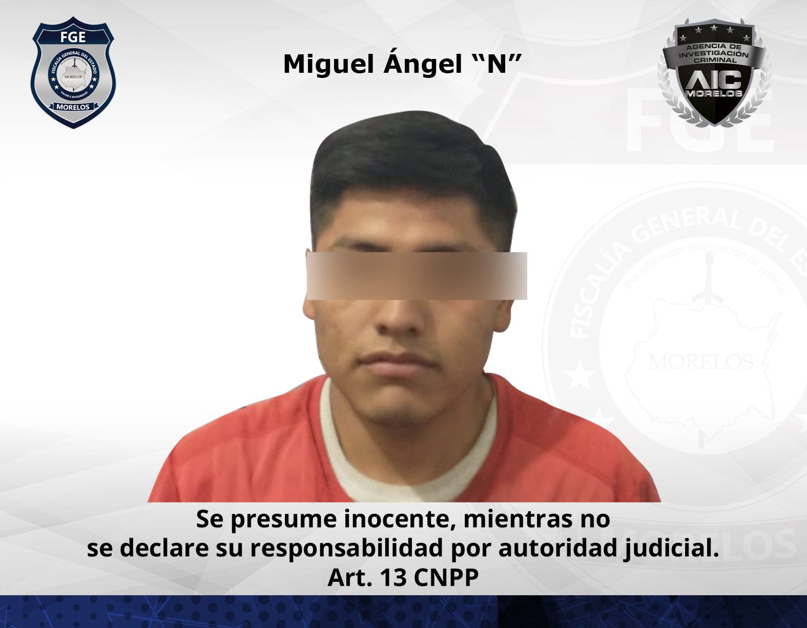 AIC cumplimenta aprehensión por robo de vehículo