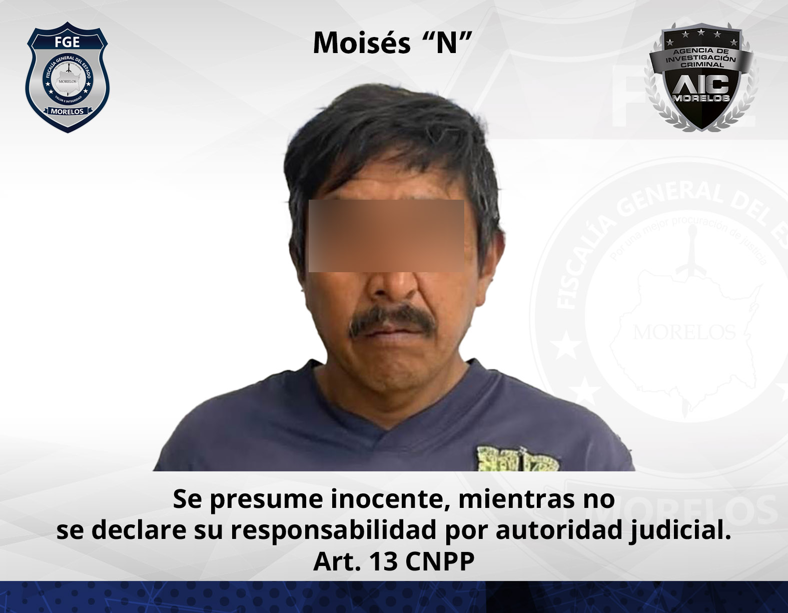 Por tentativa de homicidio en Tetela del Volcán, la Fiscalía Oriente obtuvo la vinculación contra presunto responsable