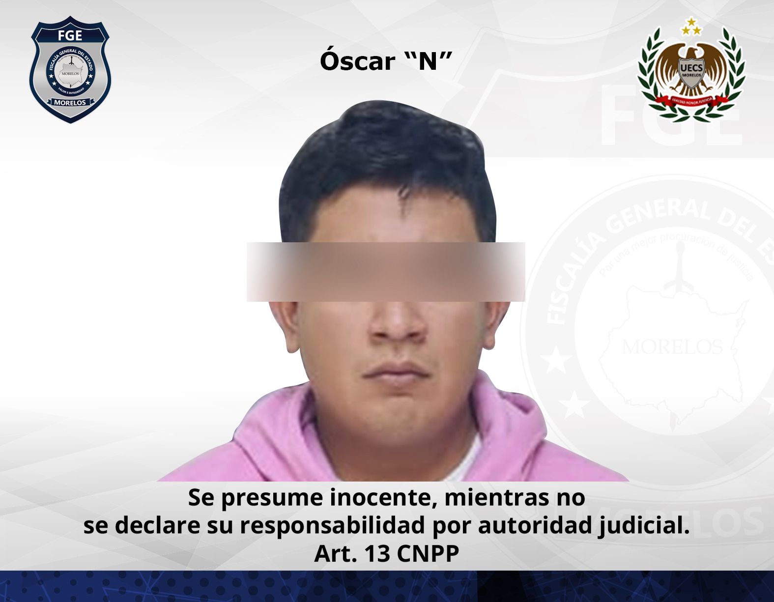 FIDAI detiene a “Sasque” por secuestro en Cuautla