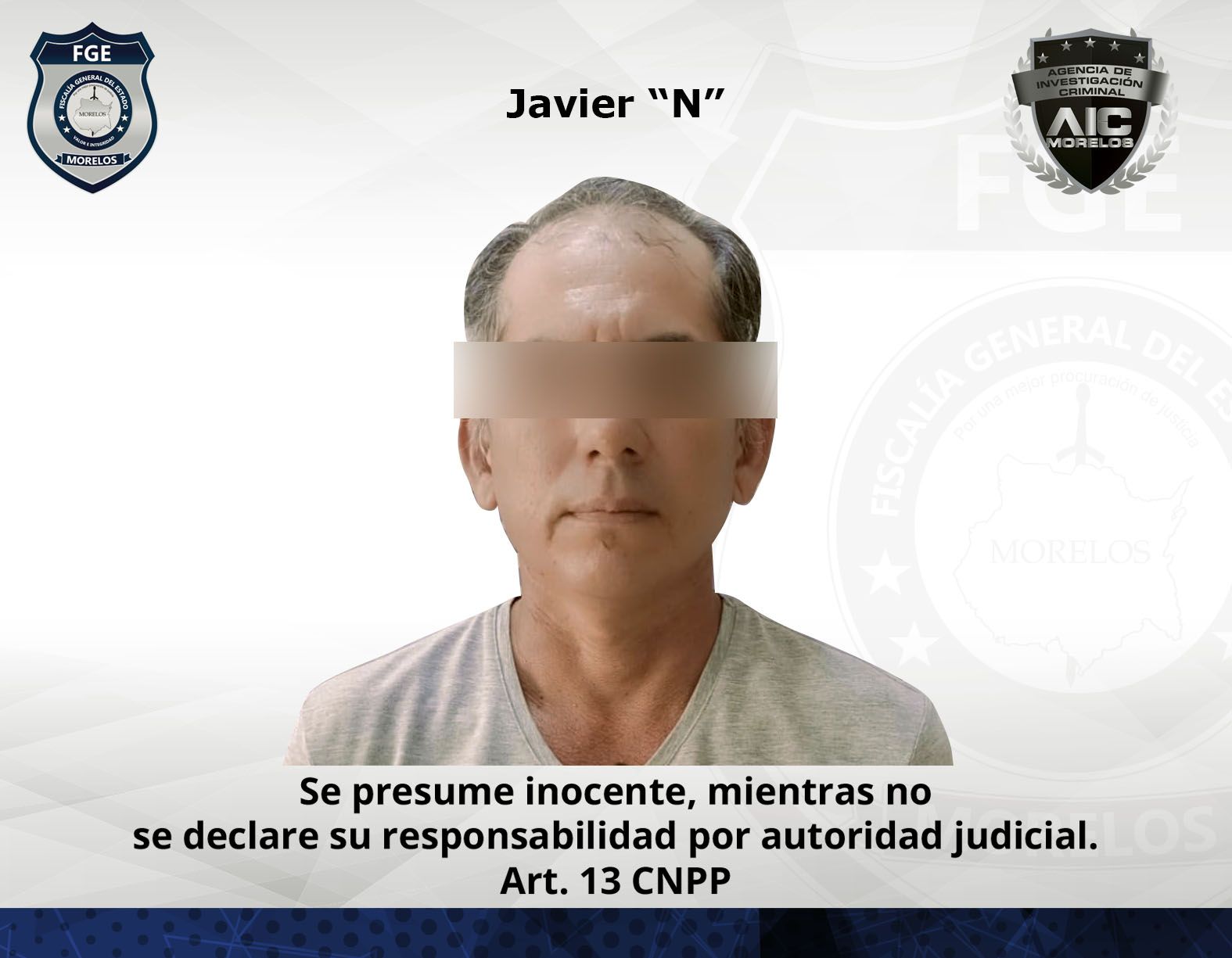 La AIC aprehendió en Cuernavaca al agresor sexual de una adolescente