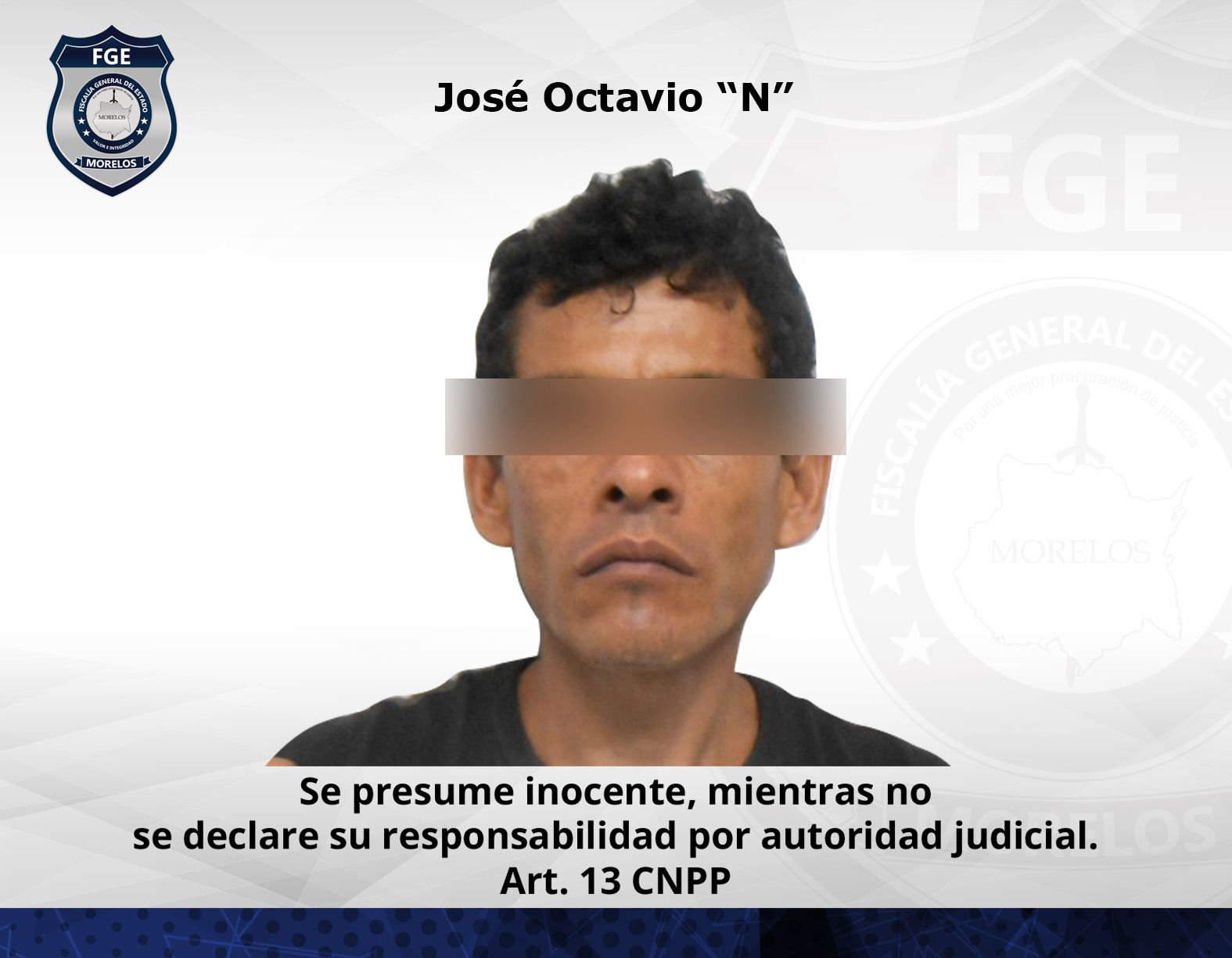 Masculino vinculado por robo calificado en Cuernavaca