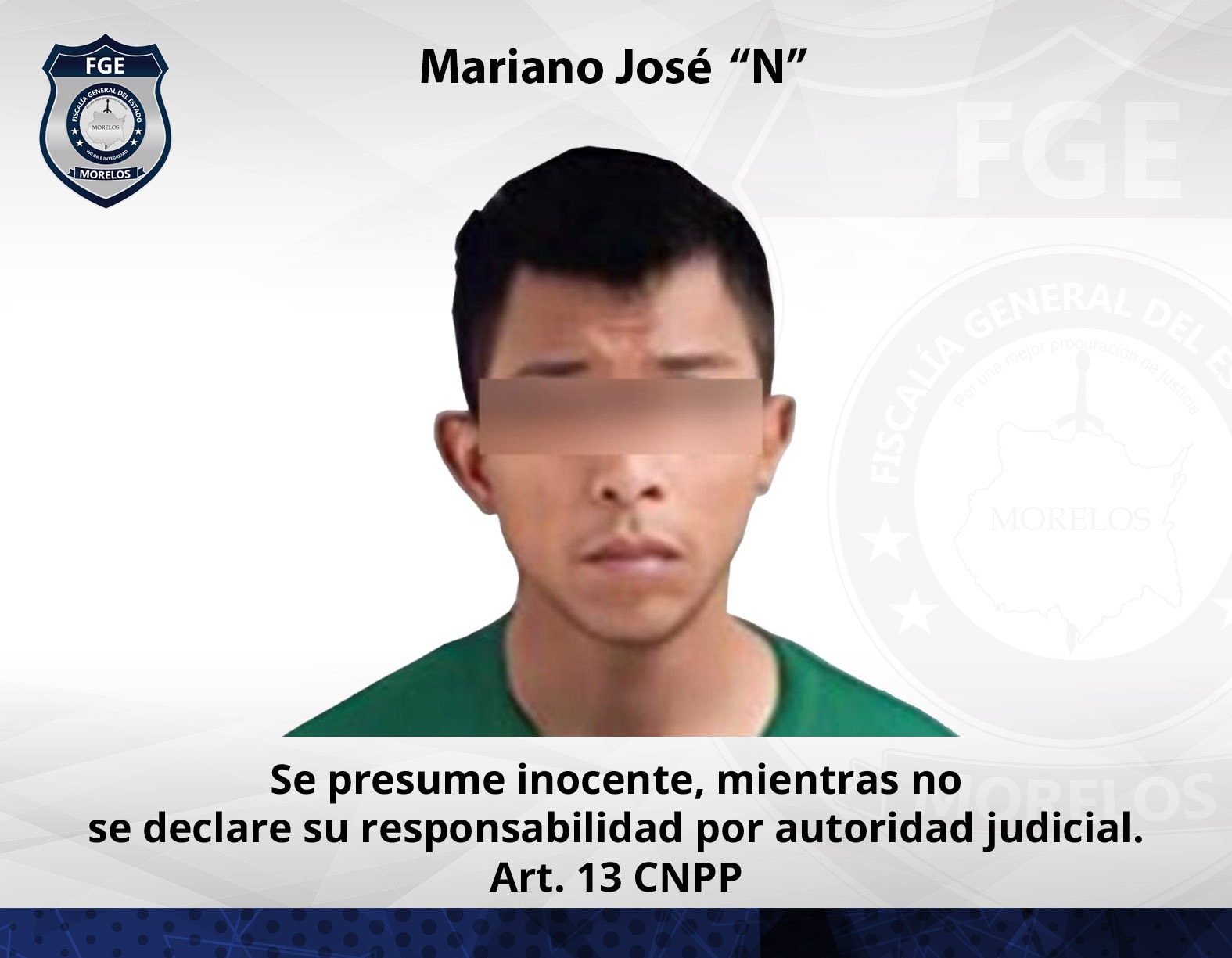 2do masculino vinculado por homicidio en Axochiapan