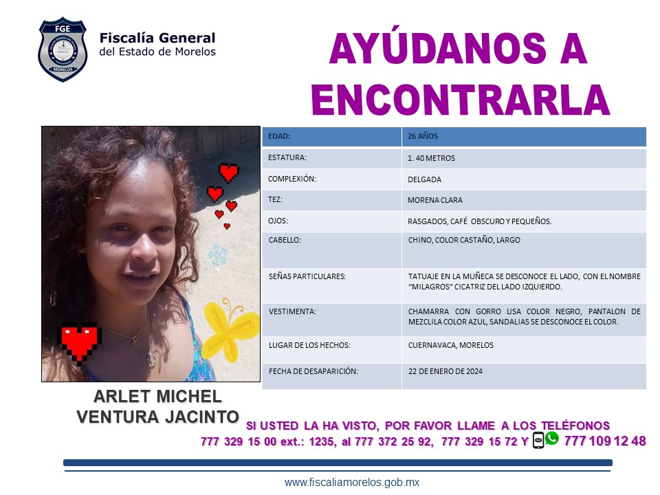 ARLET MICHEL VENTURA JACINTO BLANCA