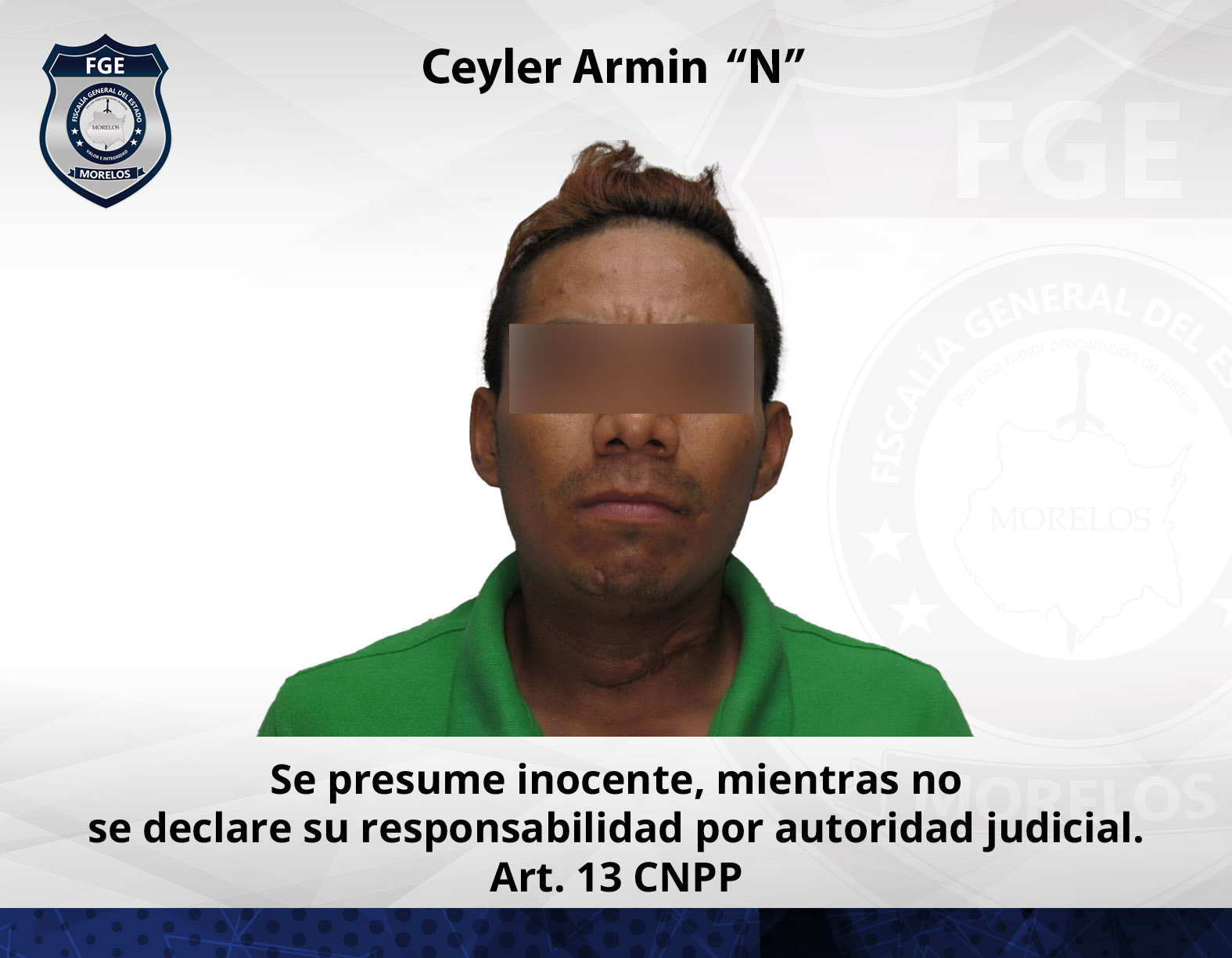 Hombre vinculado por posesión de motocicleta robada