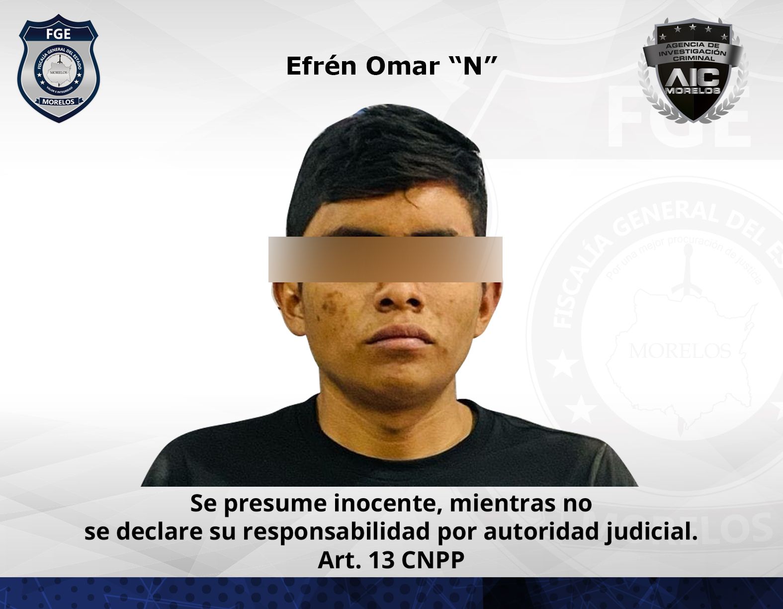 Detectives de la AIC aprehenden al “Chilango” por incumplir medidas impuestas por el juez de control