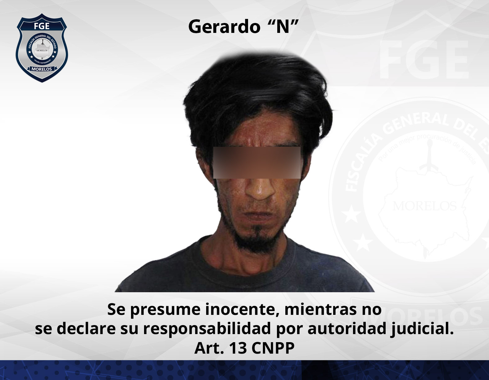 Hombre vinculado por delitos contra la salud en Temixco