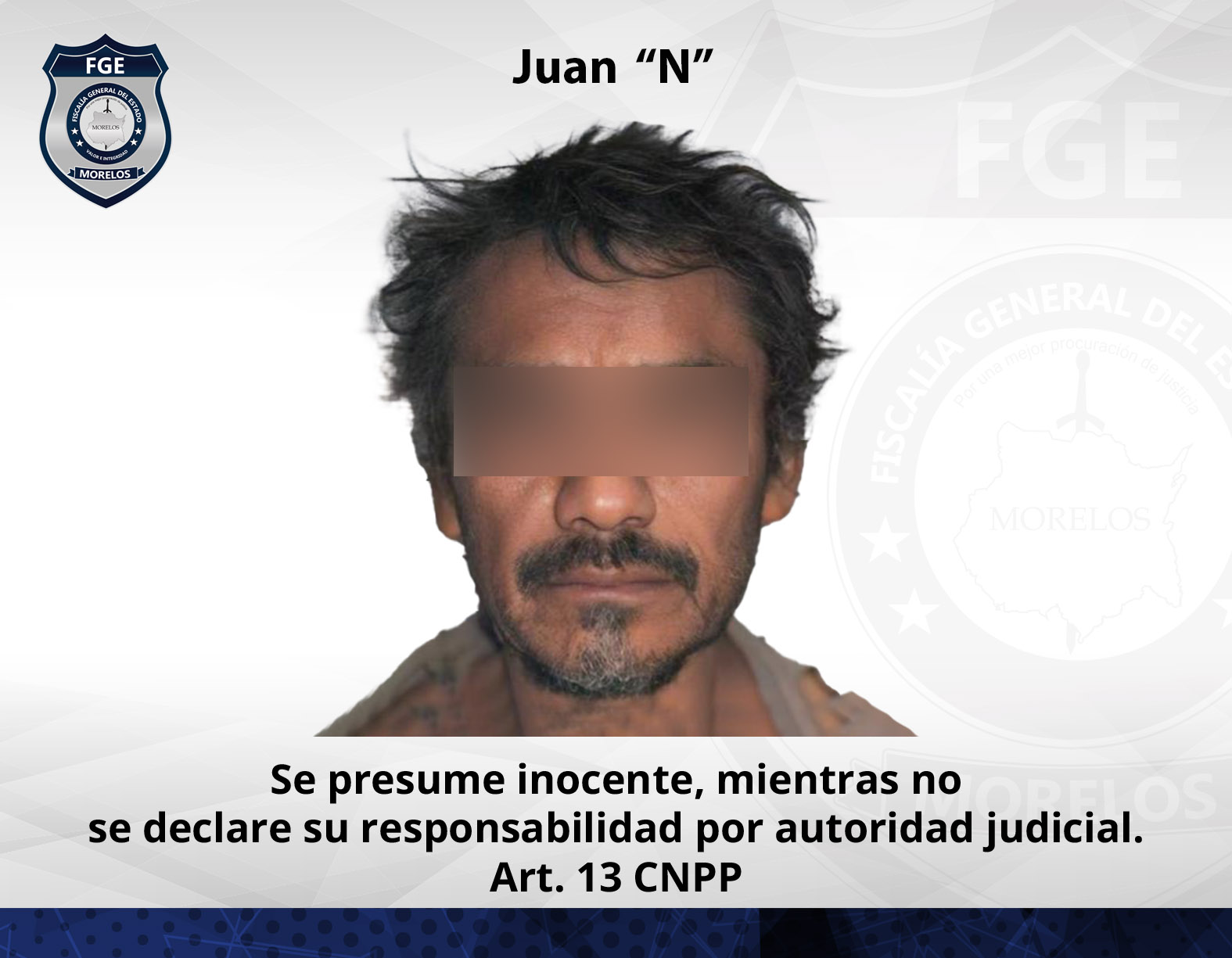 Hombre vinculado por abuso sexual agravado en Jiutepec