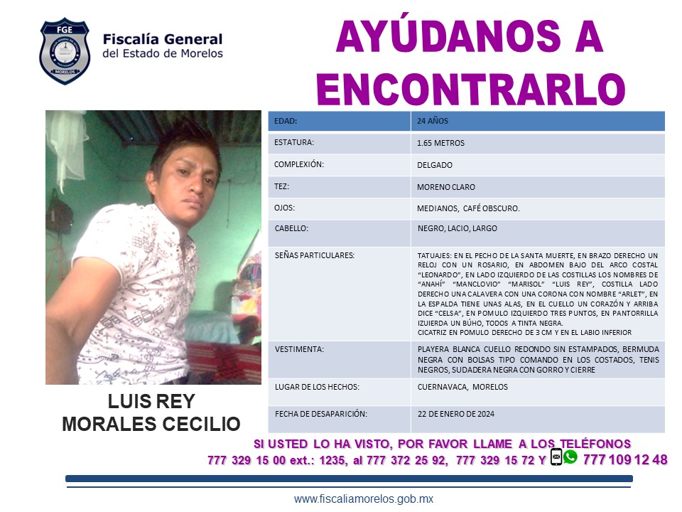 LUIS REY MORALES CECILIO