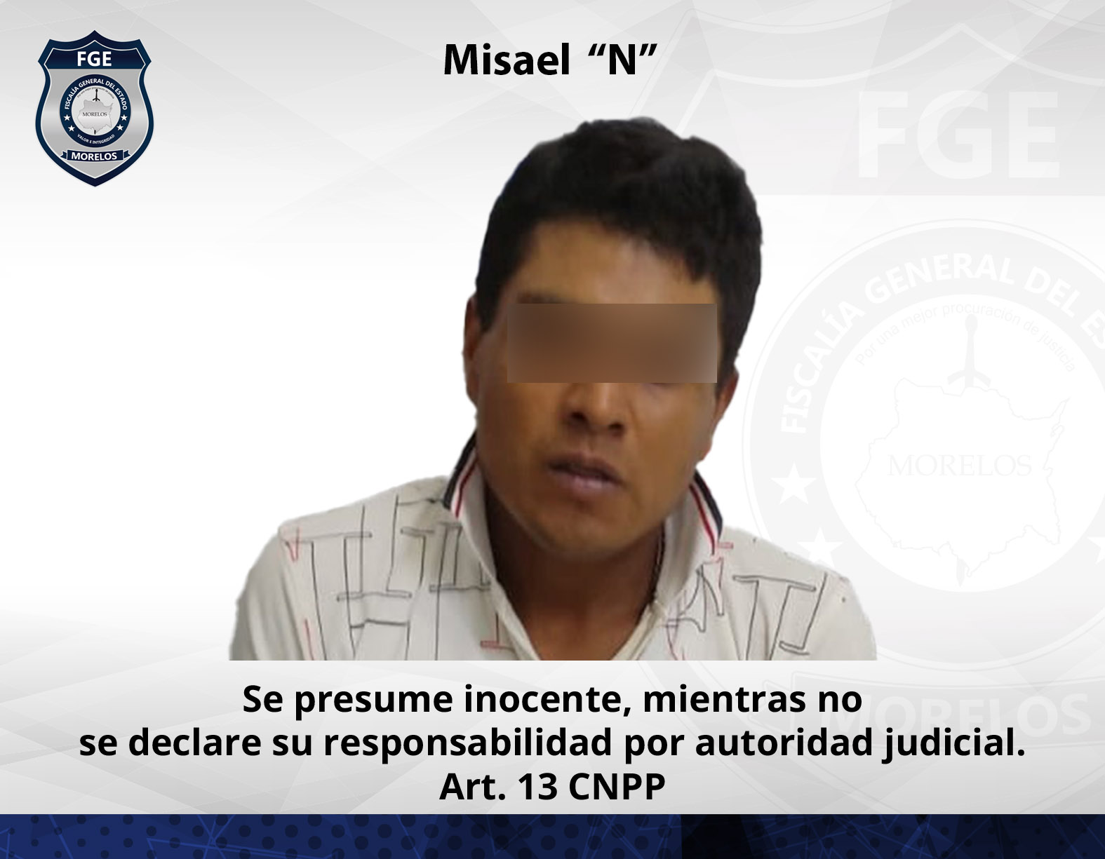 Masculino vinculado a proceso por robo en Yautepec