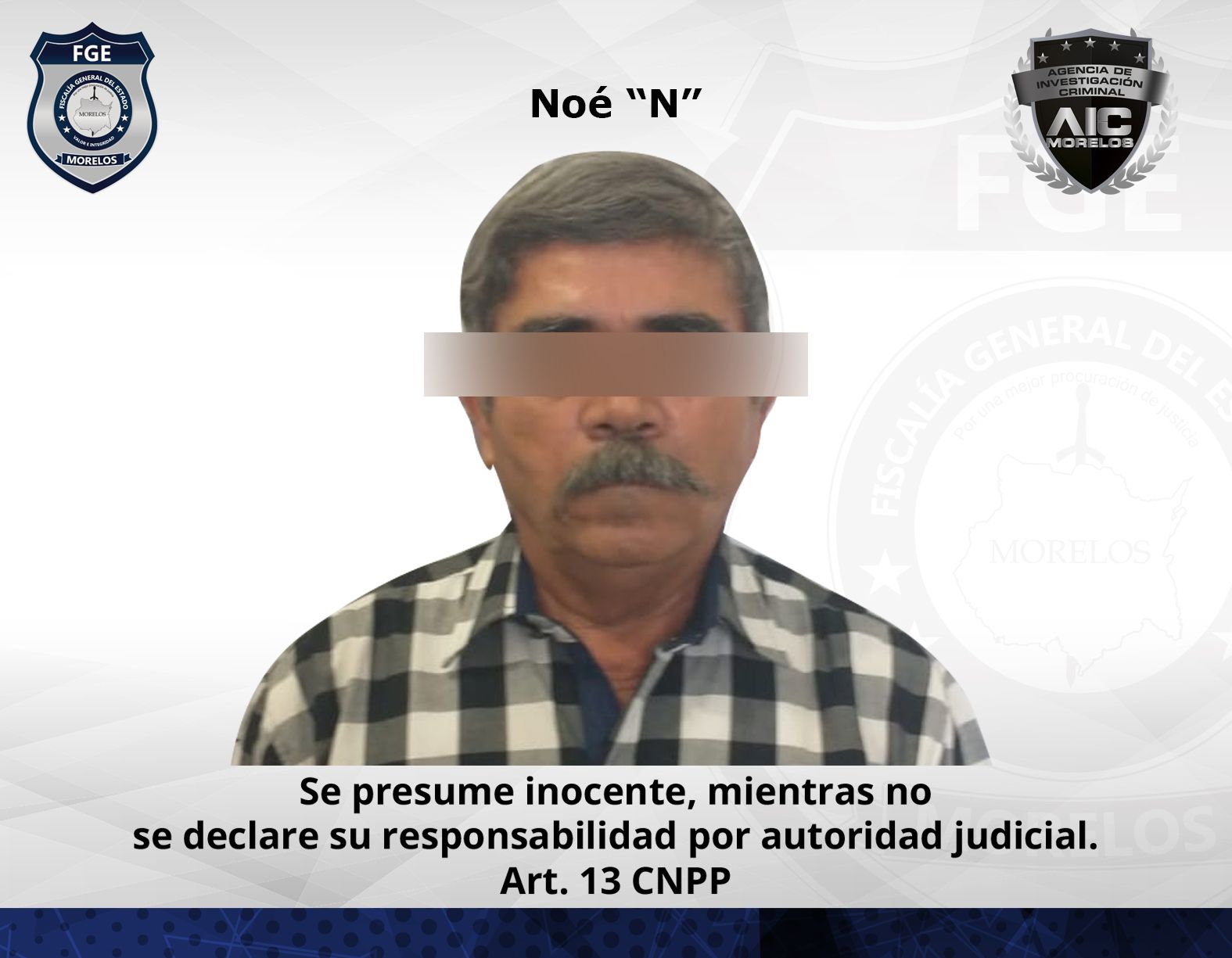 AIC aprehende a hombre responsable del delito de despojo agravado