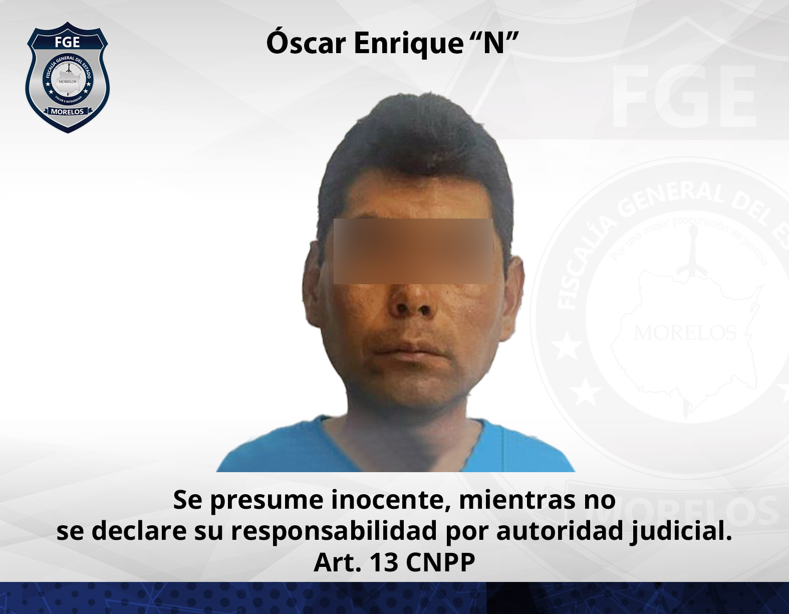 Prisión contra masculino por abuso sexual en Yautepec