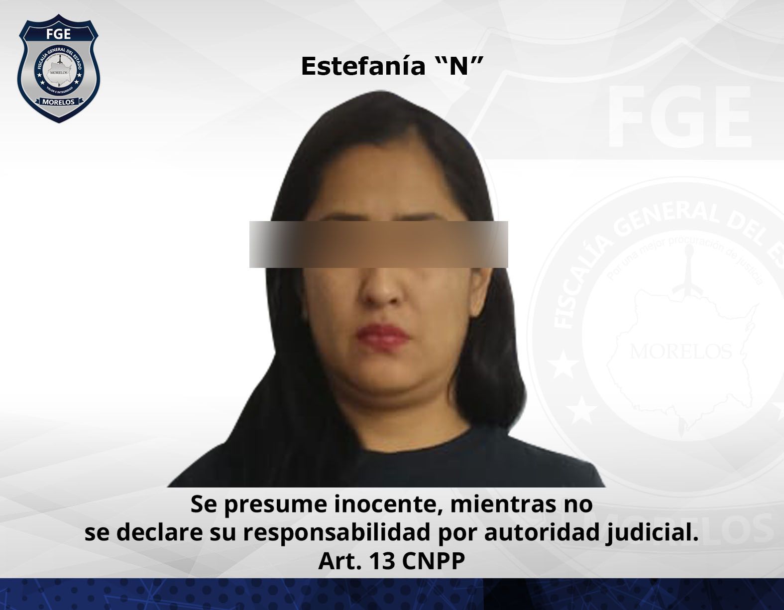 Prisión preventiva contra femenina por robo de vehículo