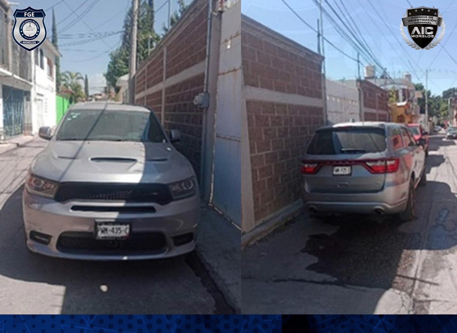 AIC Oriente recupera vehículo con reporte de robo