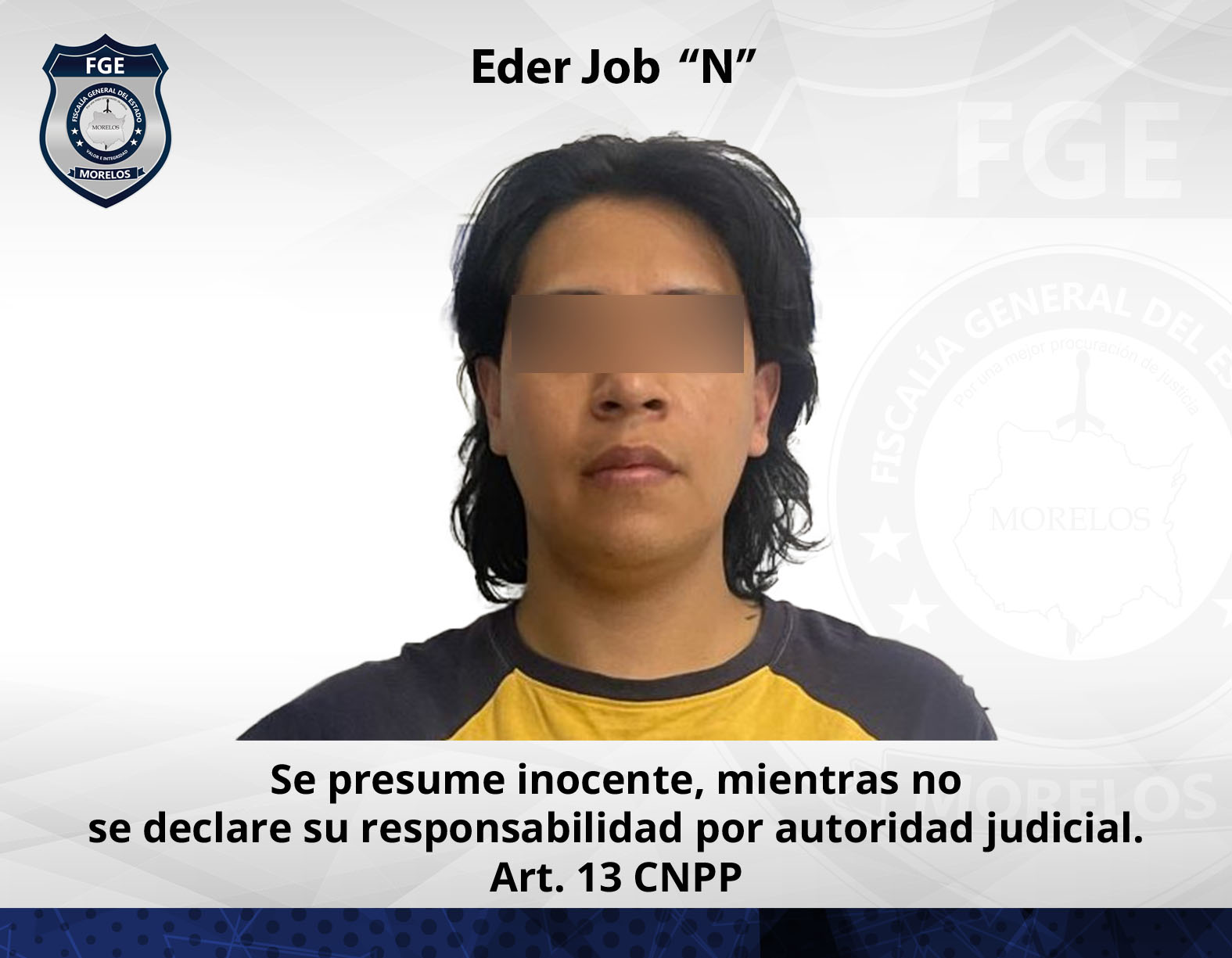 Fiscalía Oriente obtiene vinculación en contra de un masculino por extorsión agravada en Axochiapan