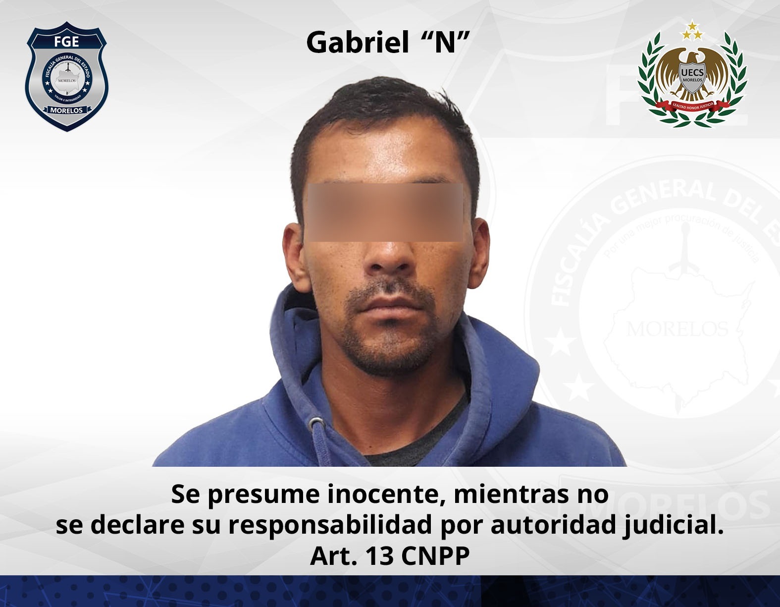 FIDAI detiene en Tijuana a tercer implicado en secuestro de masculino liberado en Temixco