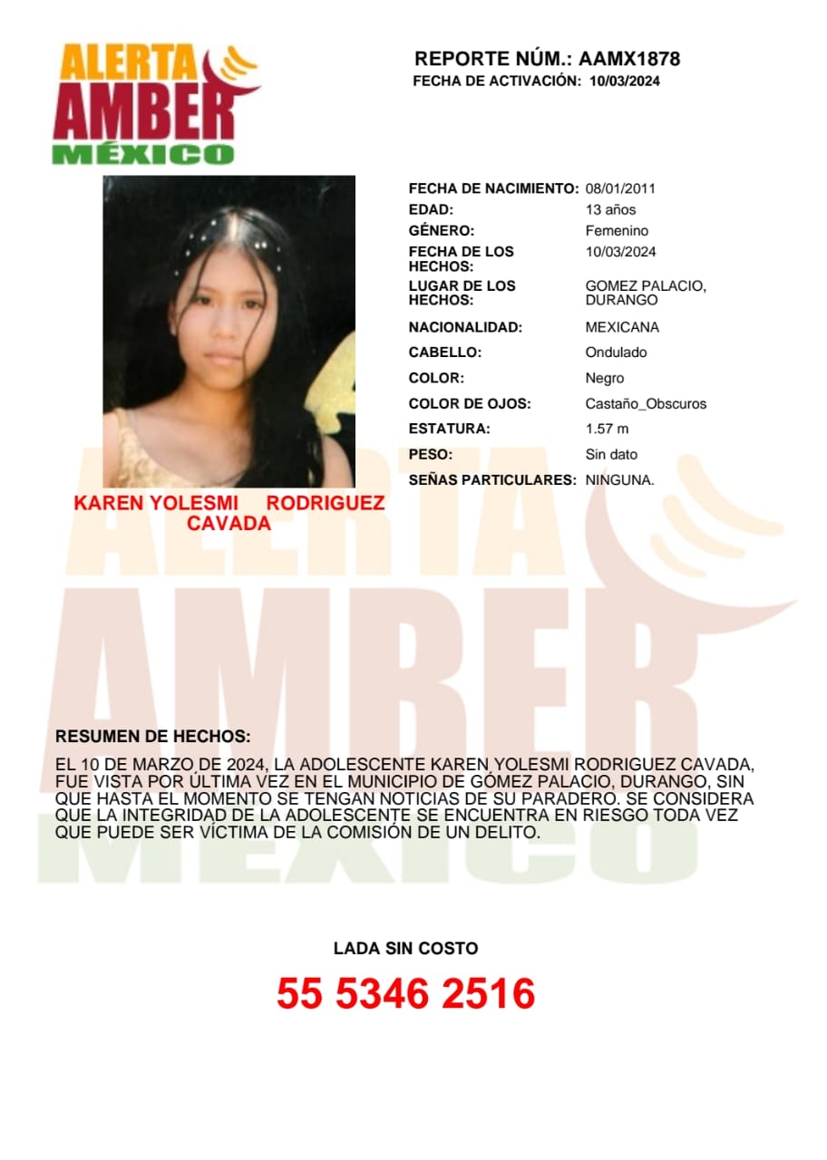 KAREN YOLESMI RODRIGUEZ CAVADA (DGO)