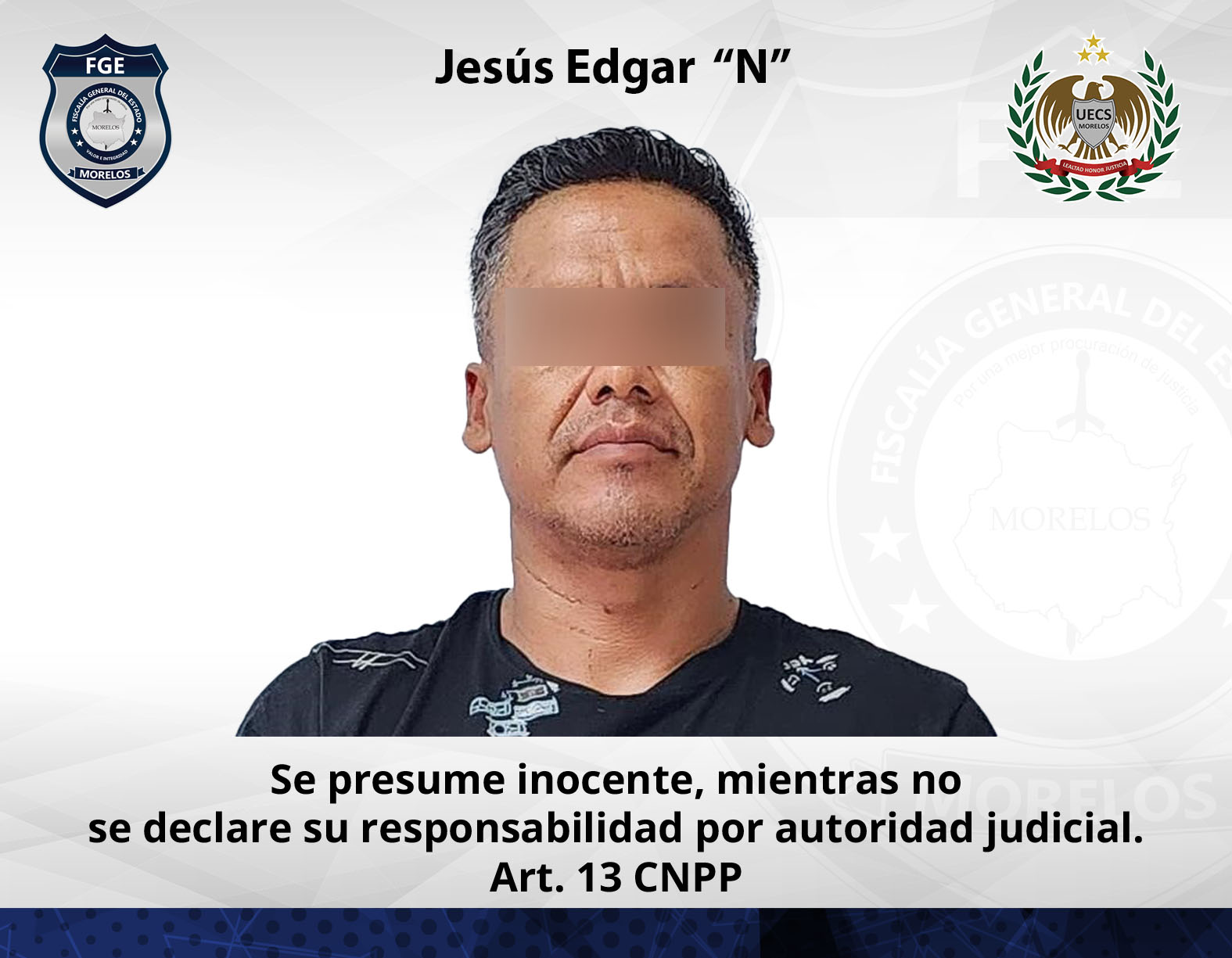 Vinculado por extorsión agravada en Cuernavaca