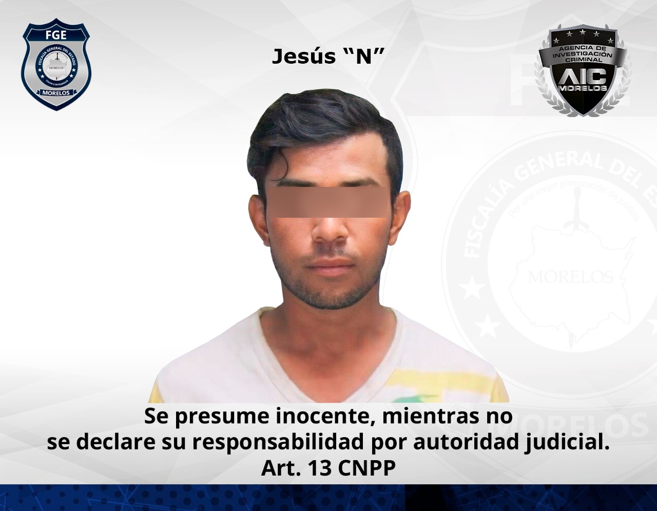 AIC cumplimenta aprehensión por homicidio y robo de vehículo