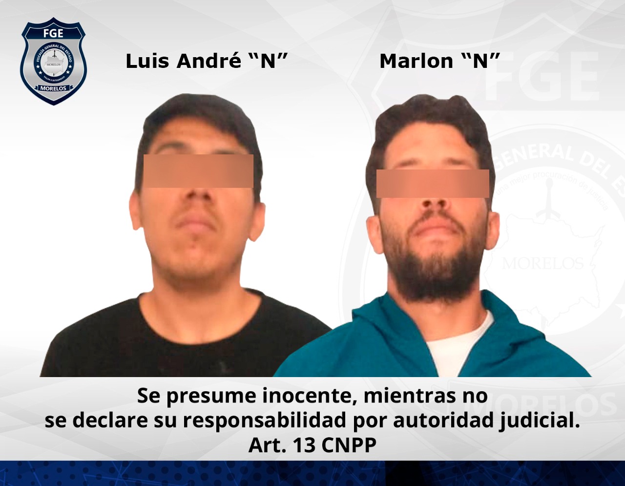 Prisión preventiva para supuestos responsables de robo de camioneta