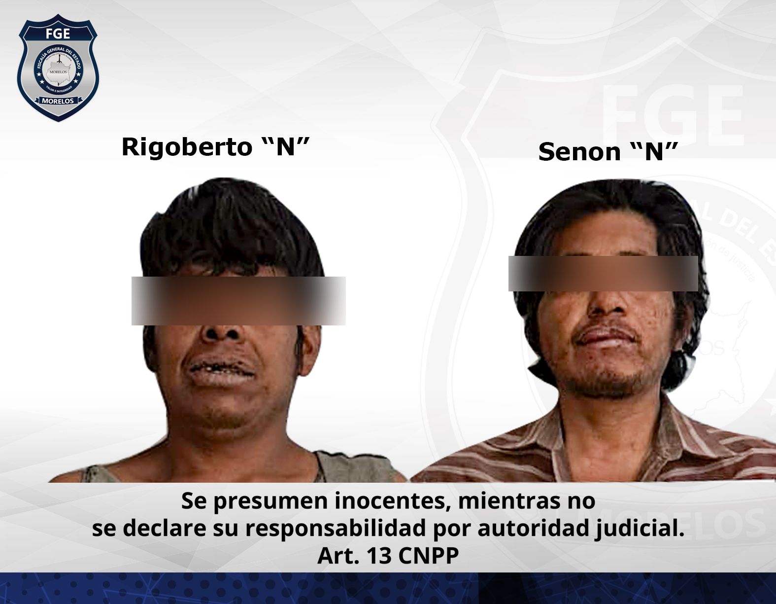 Hombres vinculados a proceso por violencia familiar Jonacatepec