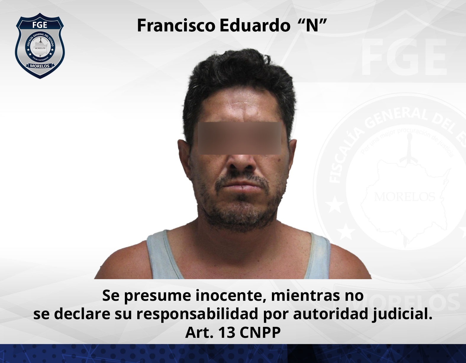 Hombre vinculado por amenazas a una mujer en Cuernavaca