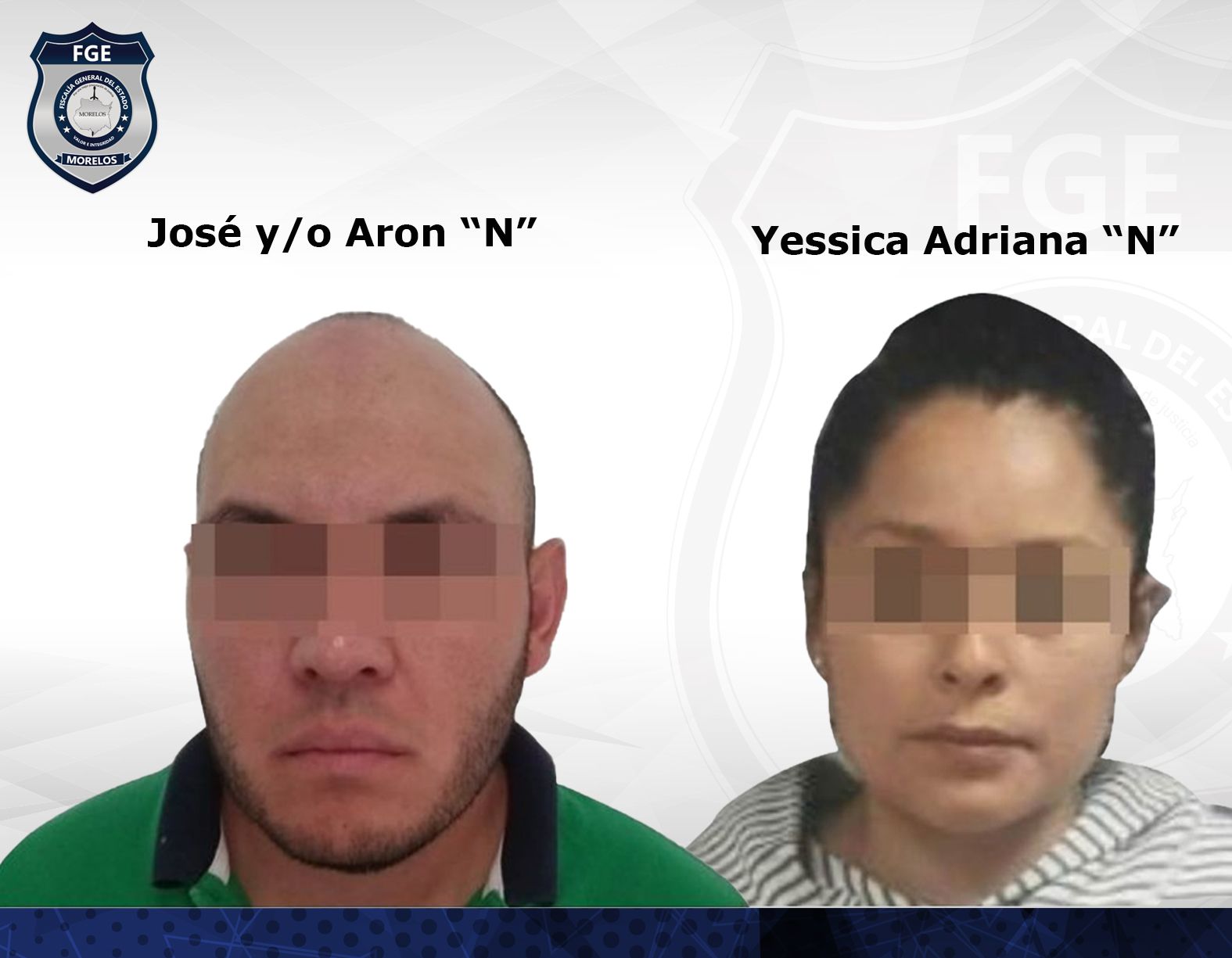 Fiscalía obtiene más de 37 años de prisión contra pareja por desaparición cometida por particulares