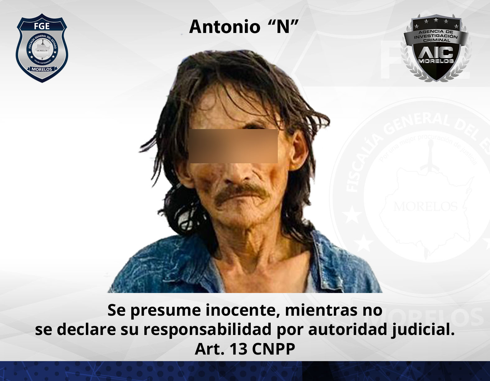 “El Garrincha” pisa de nuevo a la cárcel distrital de Jojutla por incumplir medidas cautelares impuestas por el juez