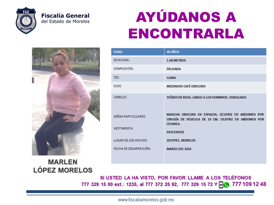 MARLEN LÓPEZ MORELOS
