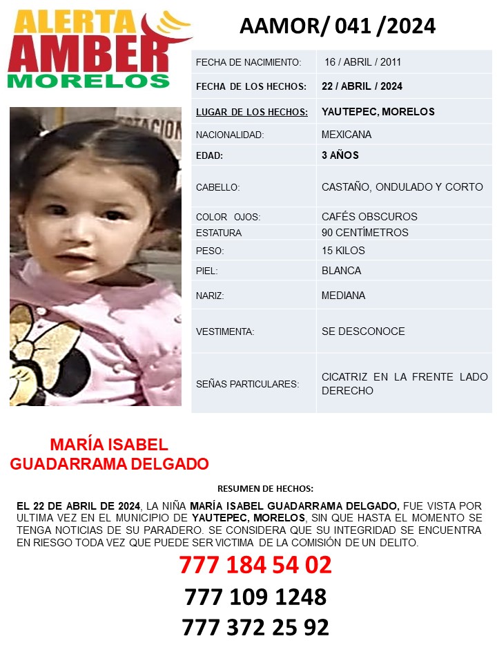 MARÍA ISABEL GUADARRAMA DELGADO