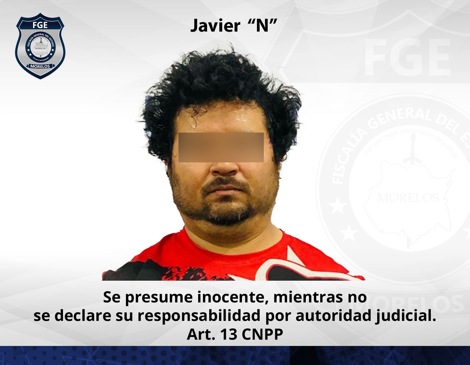 Hombre señalado de abusar sexualmente de una menor de edad en el municipio de Jojutla enfrentará proceso en prisión preventiva