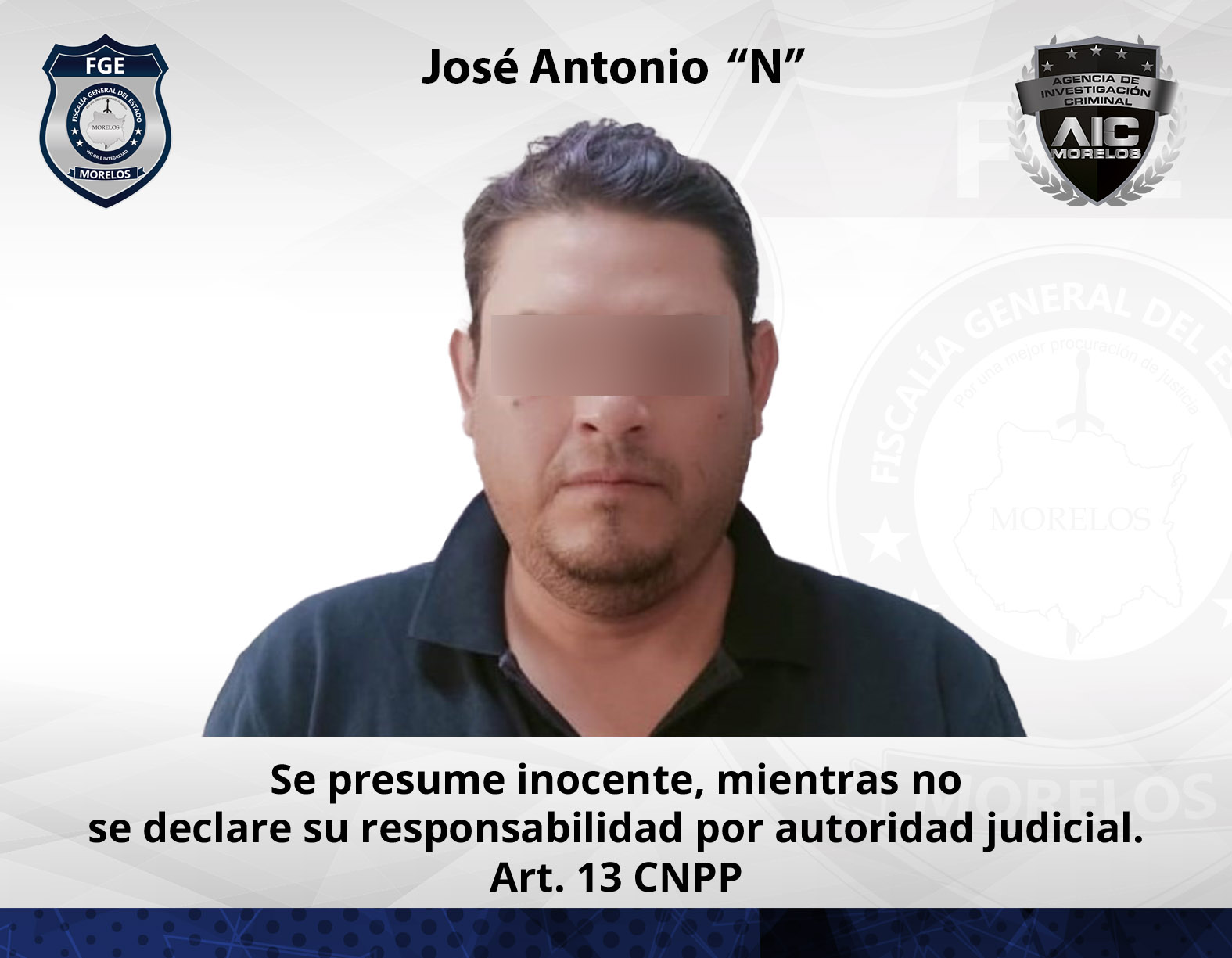 Prisión preventiva contra masculino por incumplimiento de obligaciones de asistencia alimentaria